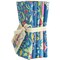 Tilda Fabrics Bloomsville -5 Fat Quarters - Blueberry/Dove -20"x22"- 100% Cotton